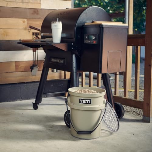 YETI Loadout 5-Gallon Bucket, Impact Resistant Fishing/Utility Bucket - color: Desert Bloom