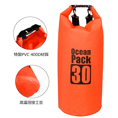 Dry Sack/Floating Waterproof Bag 2L/5L/10L/20L/30L for Boating, Kayaking, Hiking, Snowboarding, Camping, Rafting, Fishing and Backpacking - color: Gary, size: 5L