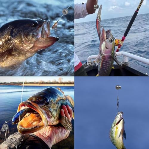 250/180Pcs Split Shot Fishing Weights Sinkers, Round Open Mouth Design Fishing Weight Clip on Sinker Weight Freshwater Saltwater Fishing Accessories Gift for Fishing Lovers - color: 180pcs-0.018oz/0.03oz/0.04oz/0.05oz/0.07oz