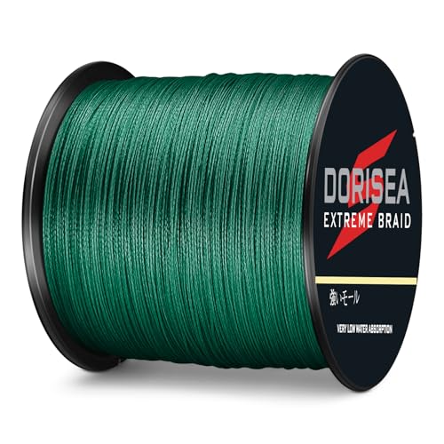 Extreme Braid 100% Pe Moss Green Braided Fishing Line 109Yards-2187Yards 6-550Lb Test Fishing Wire Fishing String Incredible Superline Zero Stretch - size: 100m/109Yards 300lb/1.0mm(8Strands)