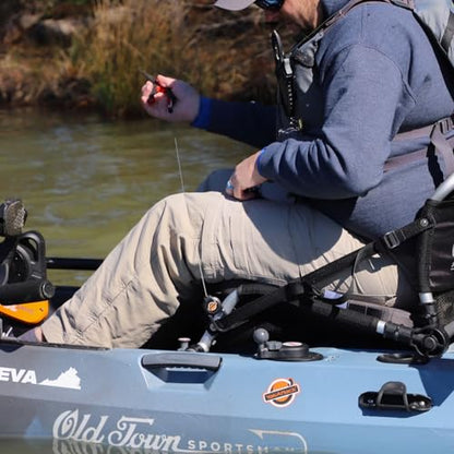 YakAttack Dual Fishing Tool Retractor - Style Options | Secure Clip-On with 360° Swivel | Heavy-Duty, Corrosion-Resistant for Saltwater & Freshwater | Fly Fishing Zinger Retractor - style: 24" Stainless Steel Cable