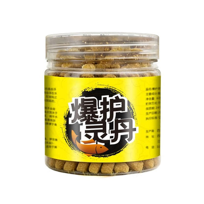 2pcs Ready-to-Use Floating Fishing Pellets, 60g Fishmeal Dough Baits for Carp Catfish Tilapia, 5-10 Mins Non-Dissolving Scented Hookable Bait Pellets for Freshwater Wild & Pond Angling