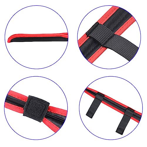 Portable Tackle Tubes Rod Tip Case Protector Fishing Rod Tip Protective Cover Storage Bag Tackle Protective Bag Fishing Protector Protections Cover