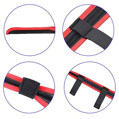 Portable Tackle Tubes Rod Tip Case Protector Fishing Rod Tip Protective Cover Storage Bag Tackle Protective Bag Fishing Protector Protections Cover