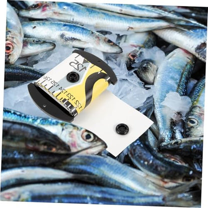 BESPORTBLE 4pcs Fish Measuring Ruler Foldable Measuring Board for Accurate Fish Measurement Portable Fishing Gear for Freshwater and Use Design