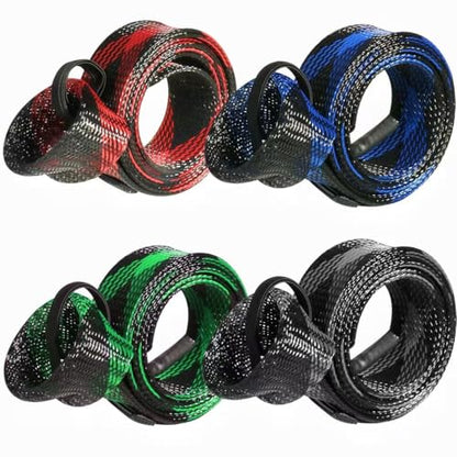 Fishing Rod Sleeve for Poles: Fishing Pole Sleeves Rod Socks and Covers for Rods Fishing Rod Protector Sleeve - Fishing Pole Protection Covers (4-Pack)