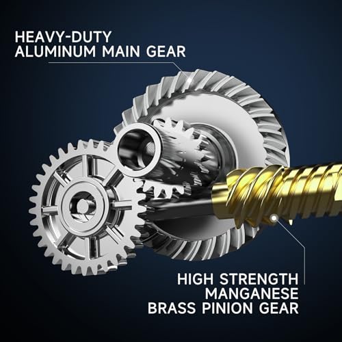HAUT TON LT Metal Spinning Fishing Reel, Freshwater and Saltwater Fishing Reels, 5+1 Stainless Steel BB, 39.5Lbs Max Drag, CNC Aluminum Handle 3000/4000/5000/6000 for Casting Reel - size: 5000