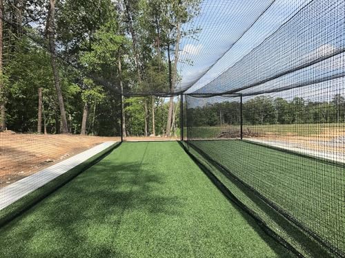 LFS Batting Cage Net – Baseball & Softball Netting for Indoor & Outdoor Training | UV Treated, Weather Resistant, Durable | Net Only – No Frame Included - size: #36, style: 12 x 14 x 70