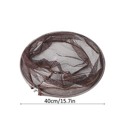 Landing Net Head, Fly Fishing Landing Net 8mm Universal Screw Interface Stainless Steel for Outdoor Fishing