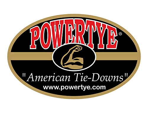 PowerTye 15in x 30in EXTREME Duty Cargo Net with 5mm Premium Elastic - 3in x 3in Mesh and Rubber-Tipped Super Strong Metal Hooks - Black