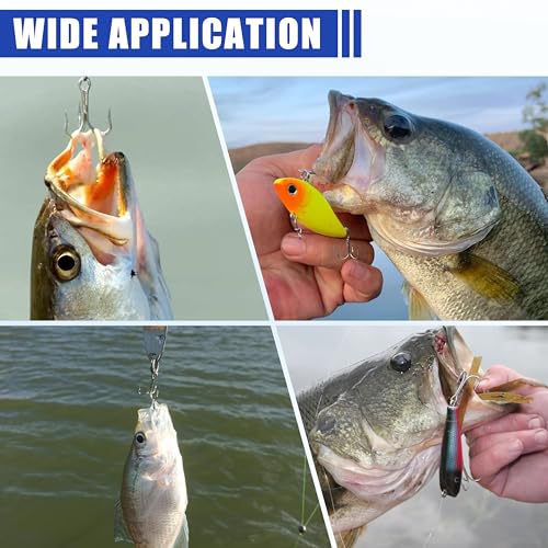 Fishing Treble Hooks Assortment, Sharp Brabed Triple Fishing Hooks Set High Carbon Steel Round Bend for Trout Catfish Lures Freshwater Saltwater, Assorted Size 4 6 8 10 12 - style: 140pcs Silver Treble Hooks Set
