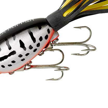 Arbogast Hula Popper Topwater Bass Fishing Lure - color: Coach Dog Orange Belly, size: 1 3/4 in, 1/4 oz