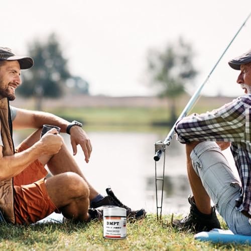 Dmpt Fish Attractant - Scent Fish Attractants, Fish Attractant Powder | 60g High Performance Fishing Scent All Naturals Fish Attractant, Long Lasting Fish Lure Formula for Bass Frogs Lures Lures Jigs