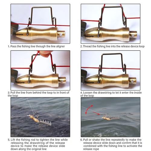Rescuer Hard Baits Equipment Stuck Fish Lures Seeker Lures Retrievers Baits Saver Fishing Accessories Stuff with Line Fish Seeker