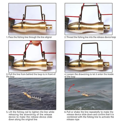 Lures Retrievers Rescuer Tool with Adjustable Rope Length Rescuer Hard Baits Equipment Professional Saver Tool Fishing Retrievers