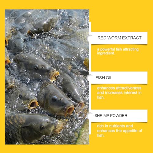 Concentrated Fish Attractant Liquid, 100ml Red Worm Liquid Spray, Powerful Bait Attractant Scent Bait for Freshwater Fishing, Enhances Scent & Improves Bite Response - color: 3Pcs