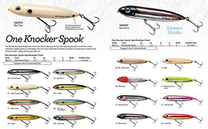 Heddon One Knocker Spook - color: Okie Shad