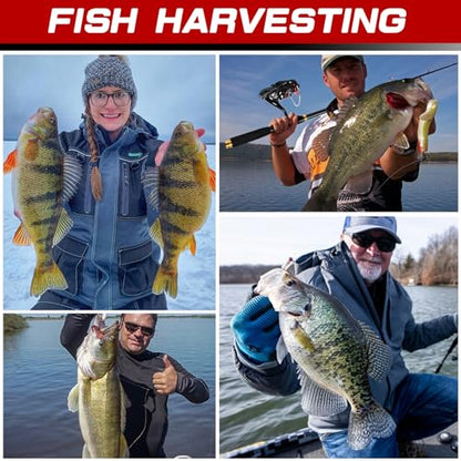 6.89ft Fishing Rod and Reel Combo, 2PCS Telescopic Carbon Fiber Fishing Rod, Spinning Reels *2, Fishing Line *2, Fishing Hooks Bait Set, Portable Fishing Pole Set with Carrier Bag