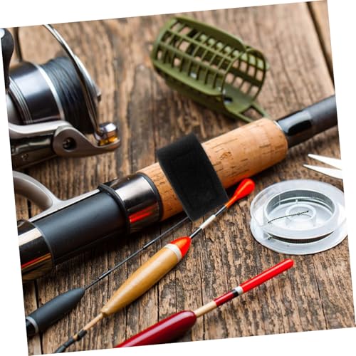 POPETPOP 5pcs Fishing Rod Ties Strap Elastic Rod Carrier Straps Antislip Grip for Tying and Tying Bands