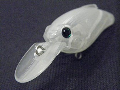 Blank Unpainted Minnow Crankbait Topwater Lipless Jerkbait Fishing Lures - color: UPC647
