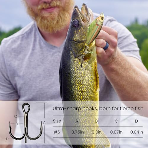 Pristis 3 pcs Topwater Fishing Plopper Lures, Floating Popper Bait Set with Chemically Sharpened Hooks for Saltwater Freshwater, Top Water Plopping Swimbait Teaser for Bass Tuna Perch Pike Crappie - color: Single-blade Color Set