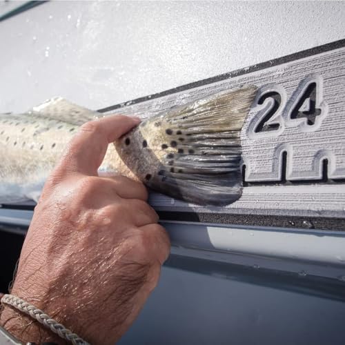 Next Level Inc. | Fish Ruler | SeaDek | 36 inch Fish Measurement Tool | Perfect for Boats and Kayaks | Black/Bimini Blue - color: Black/Bimini Blue