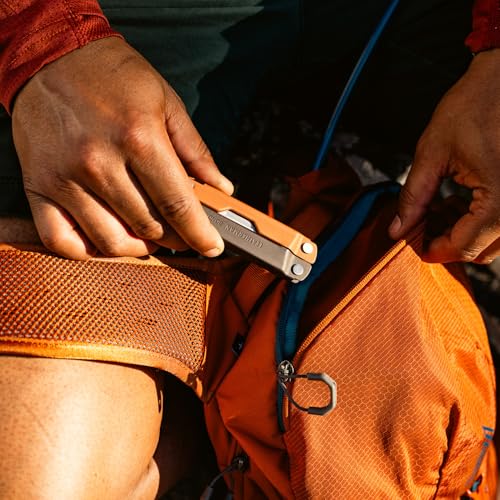 LEATHERMAN, Bond, 14-in-1 Lightweight Multi-tool for Camping, Hiking & Everyday Carry (EDC), Made in USA, Burnt Sienna - color: Burnt Sienna