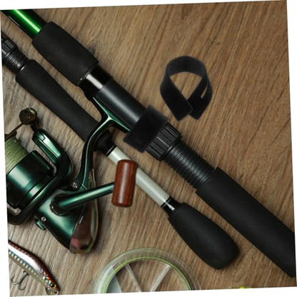 POPETPOP 5pcs Fishing Rod Ties Strap Elastic Rod Carrier Straps Antislip Grip for Tying and Tying Bands