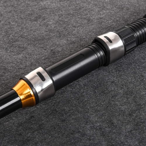 Carbon Fiber Fishing Rod Compact Lightweight One Meter Pole for Shore Fishing Sea Fishing Travel Use