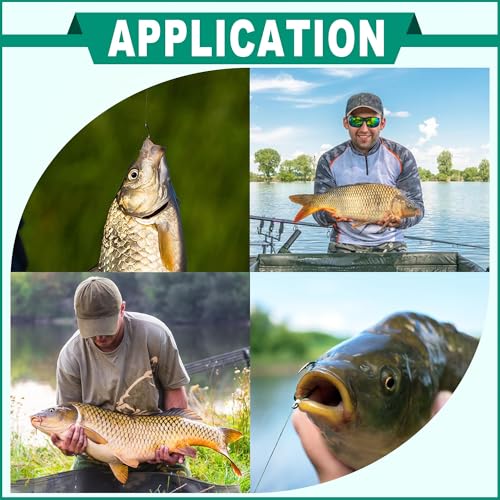 Barbless Fishing Hooks Curve Shank Carp Trout Circle Hooks Crank Fly Tying Hooks Carp Leader Hair Bait Rigs Fishing Accessoires for Freshwater Saltwater - size: 270pcs Kit-Mixed 5 Sizes