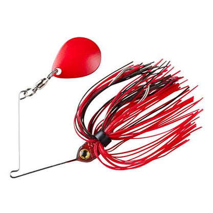 BOOYAH Pond Magic Small-Water Spinner-Bait Bass Fishing Lure - color: Fire Ant, style: Micro Pond Magic