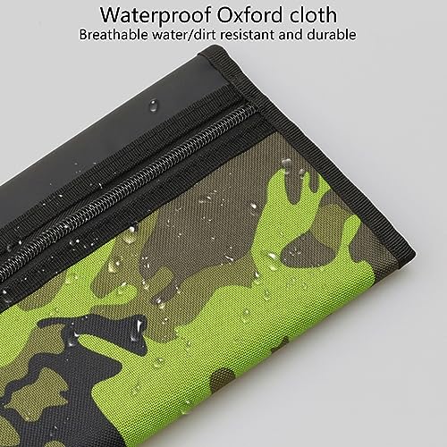 Froiny Fishing Soft Lure Storage Bag Waterproof Fishing Baits Binder Fly Fishing Leader Tackle Wallet Bag with Carabiner