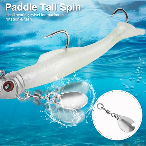Soft Fishing Lure Set - size: Medium