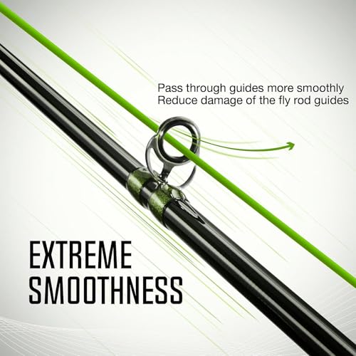 Aventik Trout Trout Boost Single Hand Spey Floating Fly Fishing Line Freshwater Fishing Smooth Accurate Casting Easy Roll Casting 100FT with Welded Loops - color: Green1 Trout Boost, size: 6F