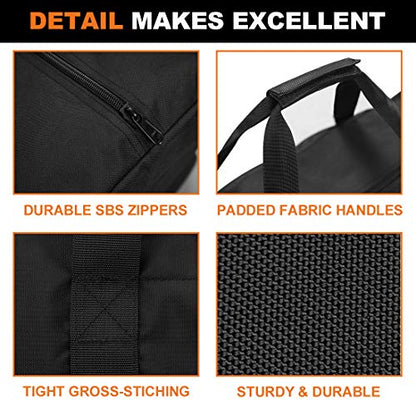 COOLBEBE 36-Inch Large Travel Duffle Bag, 100L Heavy Duty Luggage for Sports Equipment, Camping & Moving, Water Resistant, Black - size: 36" x 13" x 13"