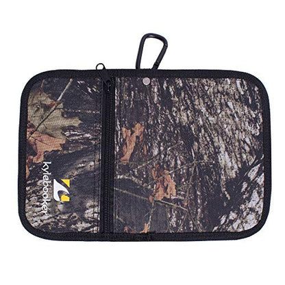 Kylebooker Fishing Lure Storage Bag Spinner Baits Wallet Case | Micro Flies Jig Hooks Box - color: Camouflage