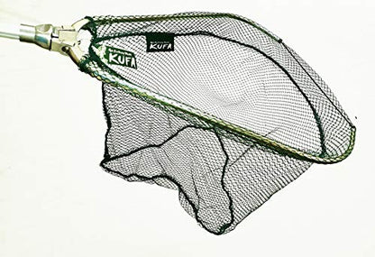 KUFA Sports Fishing Landing net Fishing net Fishing Carry Bags - style: Small Telescope Net (Hoop:16x16; Handle:20-32")