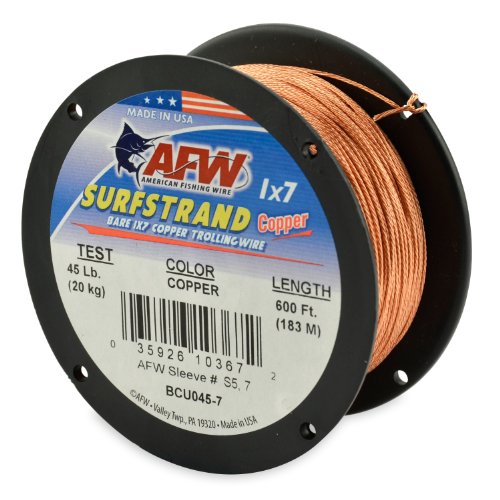American Fishing Wire Surfstrand - size: 600 Feet, 45 Pound Test