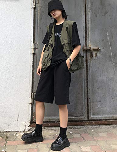 Gihuo Womens Travel Vest Fashion Outdoor Fishing Vest Summer Hiking Safari Photo Vests with Multi Pockets