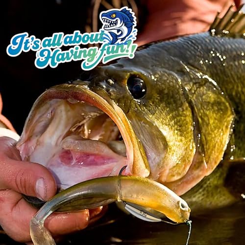 Weighted Swimbait Hooks, 6pcs Underspin Swimbait Hook with Twistlock, Weighted Crank Hooks with Gold/Silver Spinner Blades for Soft Fishing Lures - color: c-3/16oz-12pcs
