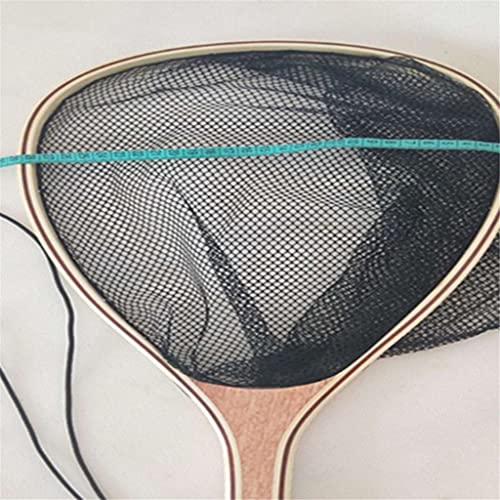 Fishing Net Fly Wooden Handle Hand-Dip Nylon Material Can Safely Catch Fish