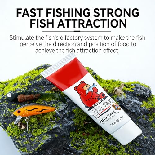 Gel Offering Strong Scent Release for Consistent Attraction in All Types of Fishing Activity Scent Enhancer Scented Gel