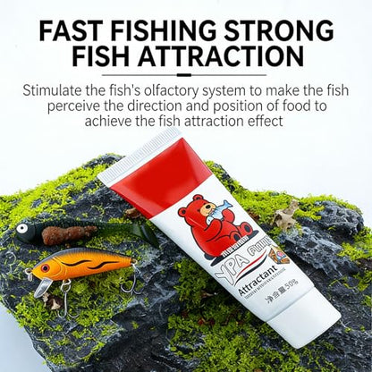 Gel Offering Strong Scent Release for Consistent Attraction in All Types of Fishing Activity Scent Enhancer Scented Gel