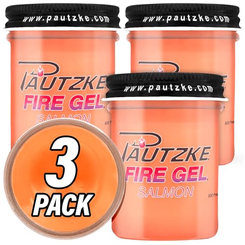 Pautzke Fire Gel Bait Scent Fishing Attractant, Long-Lasting Fish Scent Gel, Freshwater Saltwater Compatible, Strong Scent Trail, Easy Apply Lure Enhancer - color: 3-Salmon