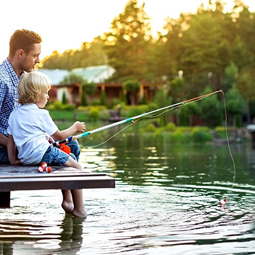 Fishing Bobber 20PCS Red and White ABS Plastic Snap-on Fishing Floats Bobber Round Buoy Fishing Tackle Accessories - size: 25mm