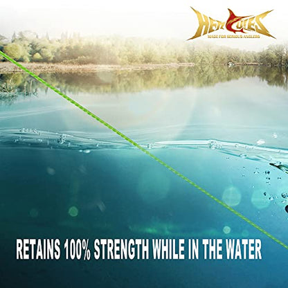 HERCULES Braided Fly Line Backing 20lb 30lb, 100Yds 300Yds, with Long-Lasting Color - color: White & Black, size: 30LB 300Yds