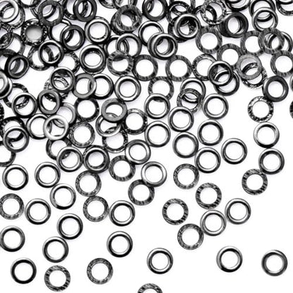 Pndeyo Fly Fishing Tippet Rings, Solid Tippet Connectors, Stainless Steel Freshwater Fishing Line Leaders - size: 50pcs 2mm