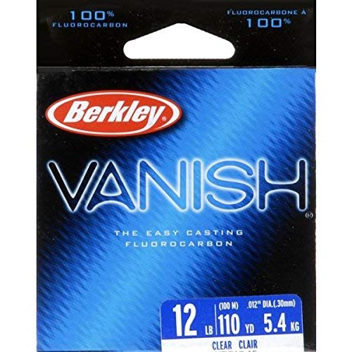 Berkley Vanish Fluorocarbon Fishing Line/Leader Material - color: Clear - Vanish, size: 250yd, style: 4 Pounds