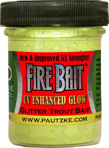 Pautzke Fishing Attractant Lure Trout Fire Bait - color: Chartreuse/Garlic