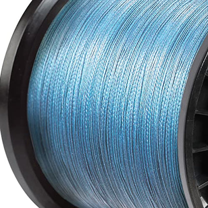 Seaguar Threadlock Braided Fishing Line, 16 Strand Hollow Core Braid, High Visibility Blue, Multiple Sizes - size: 60lbs/2500yds
